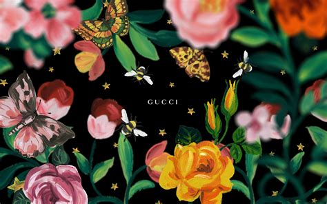 gucci floral wallpaper|gucci wallpaper pc 4k.